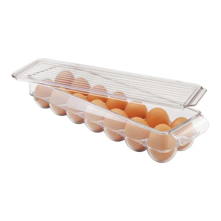 Interdesign iDesign Linus 3 in. H X 4.25 in. W X 14.5 in. D Plastic Egg Holder 70730